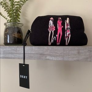 DKNY makeup pouch